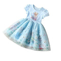 Magical Princess Tulle Party Dress (Blue & Pink)