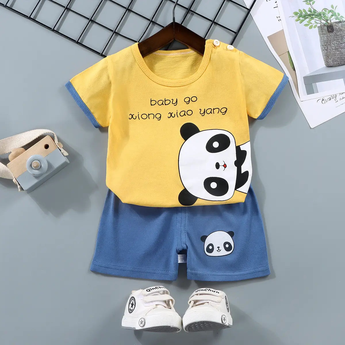 Premium Cotton Toddler Outfit Set