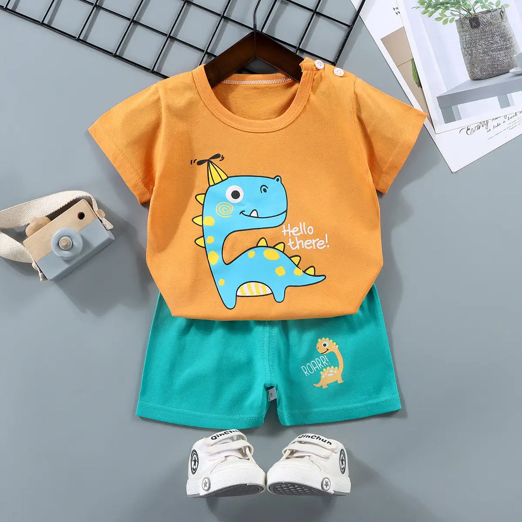 Premium Cotton Toddler Outfit Set