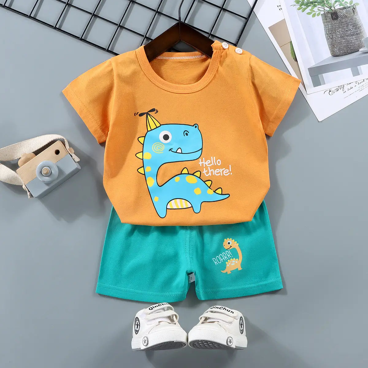Premium Cotton Toddler Outfit Set