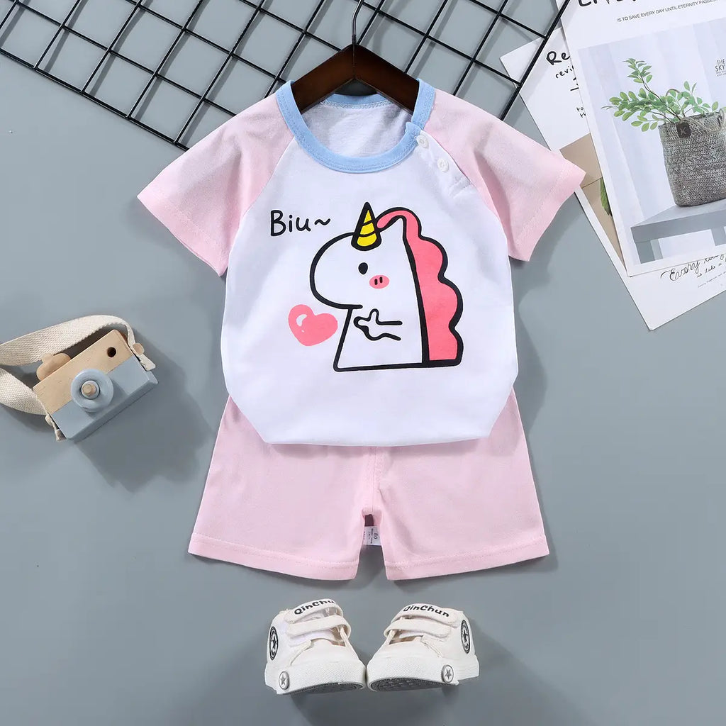 Premium Cotton Toddler Outfit Set