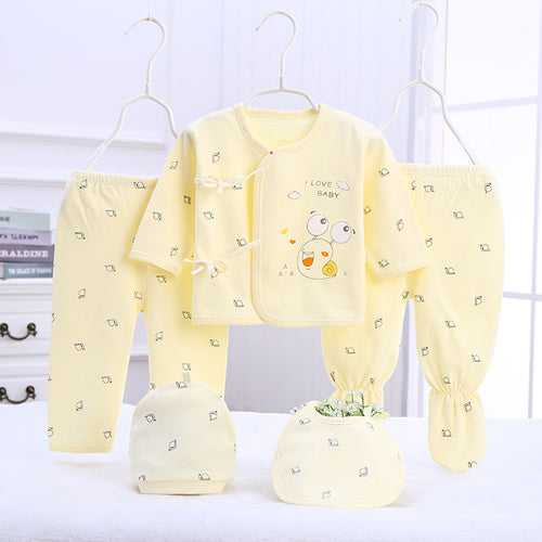 Adorable Snail 5-Piece Newborn Layette Set