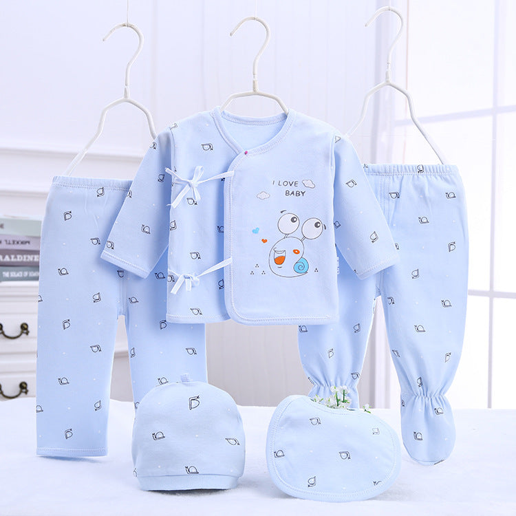 Adorable Snail 5-Piece Newborn Layette Set