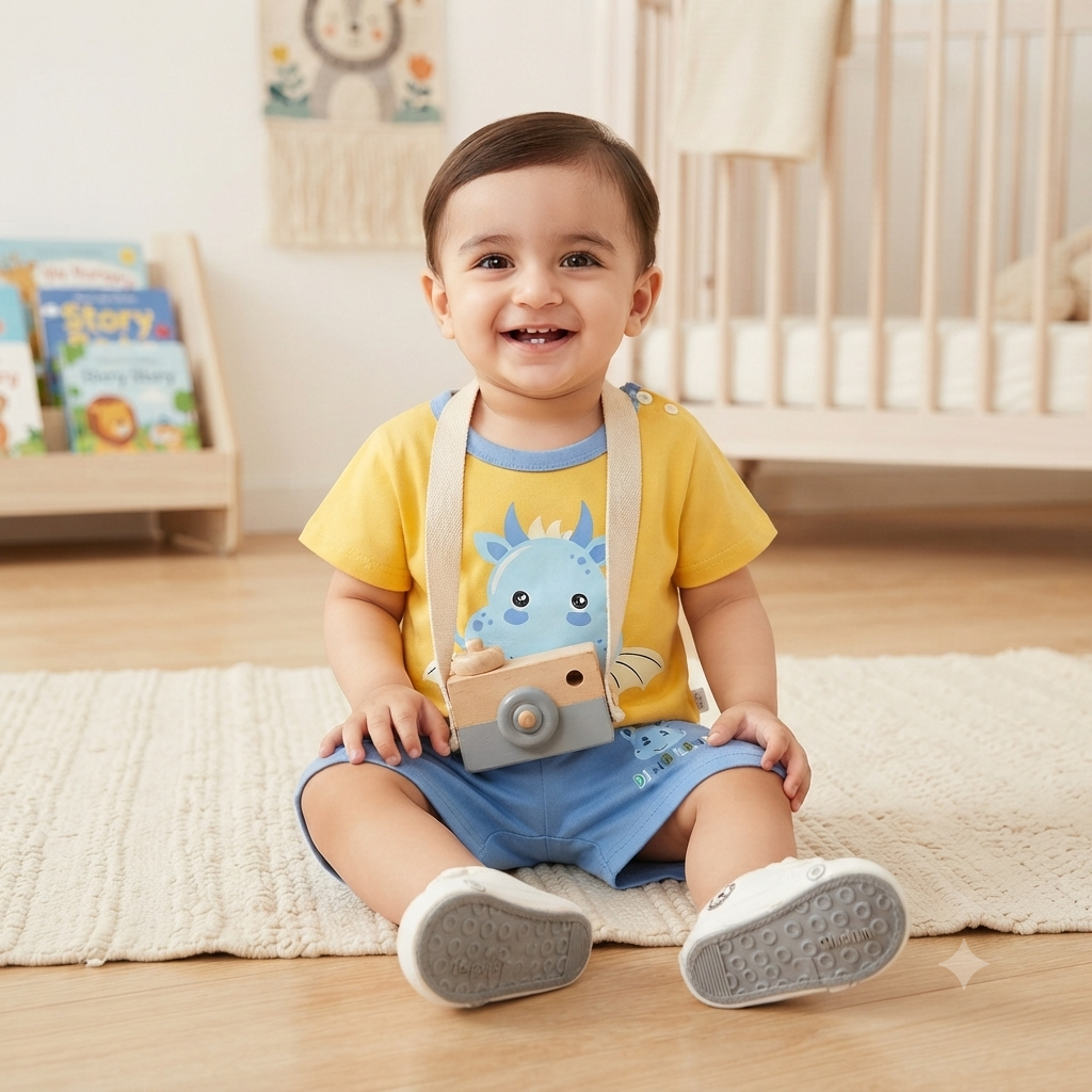 Premium Cotton Toddler Outfit Set