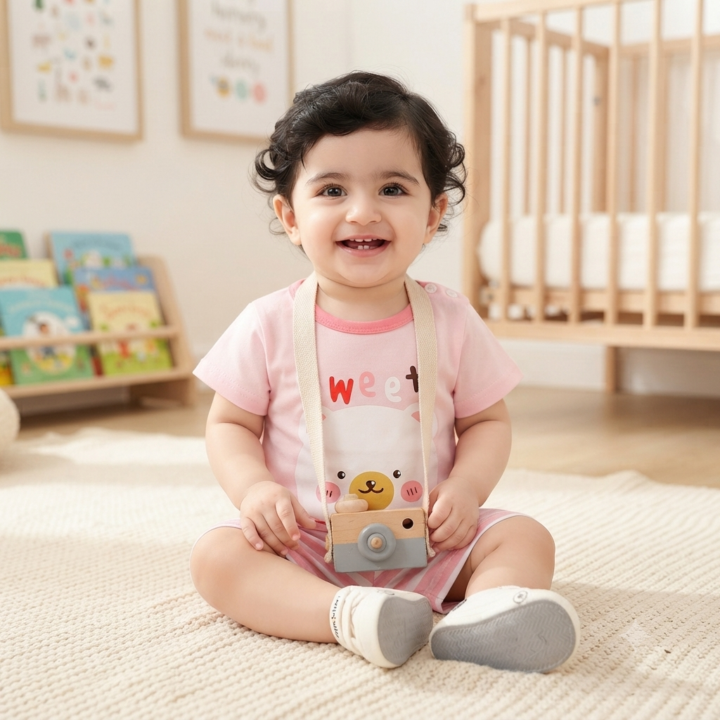 Premium Cotton Toddler Outfit Set