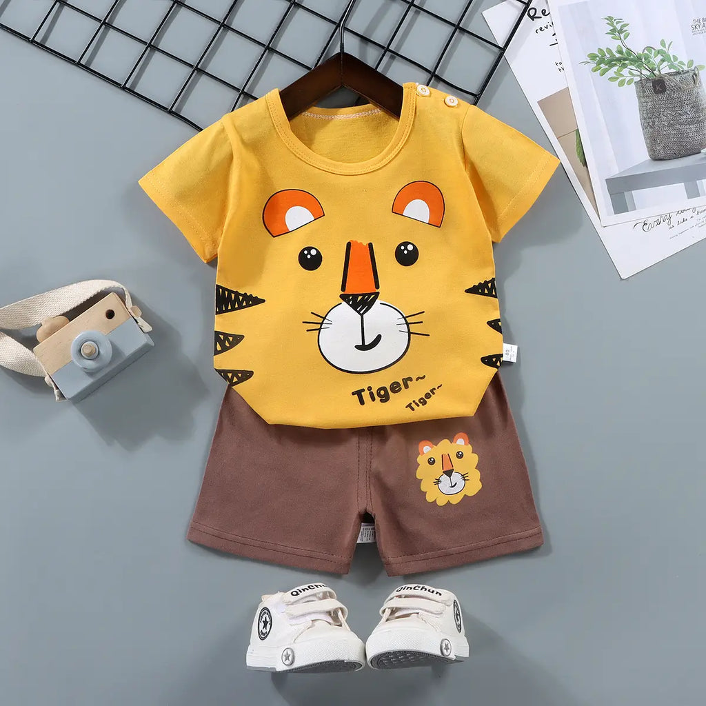 Premium Cotton Toddler Outfit Set