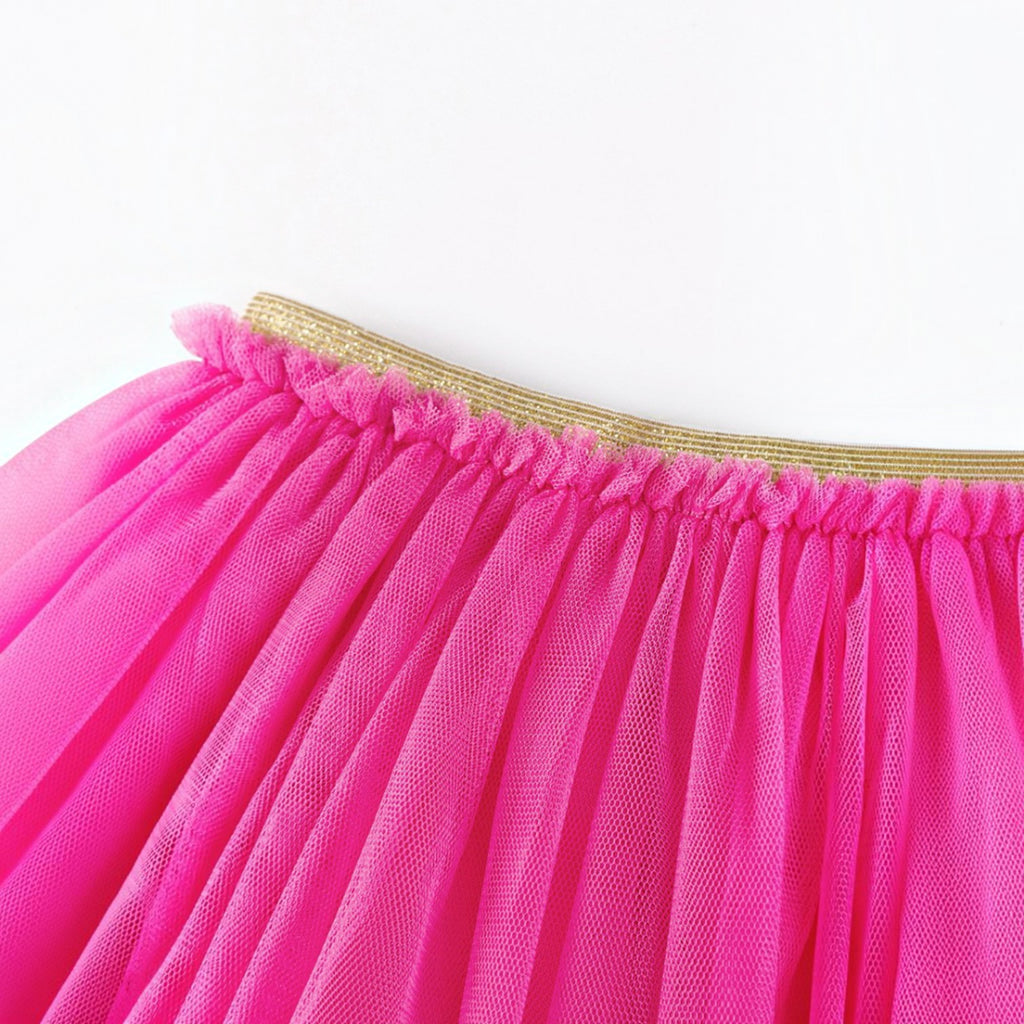 Girls' "Love to Dance" Ballerina T-Shirt & Tulle Skirt Set