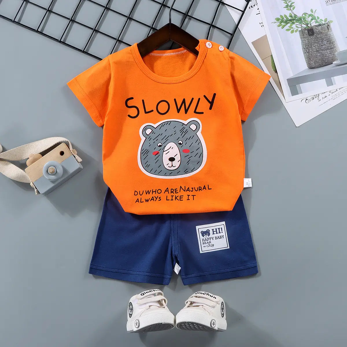 Premium Cotton Toddler Outfit Set