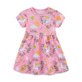 Girls' Magical Pegasus & Celestial Print Pink T-Shirt