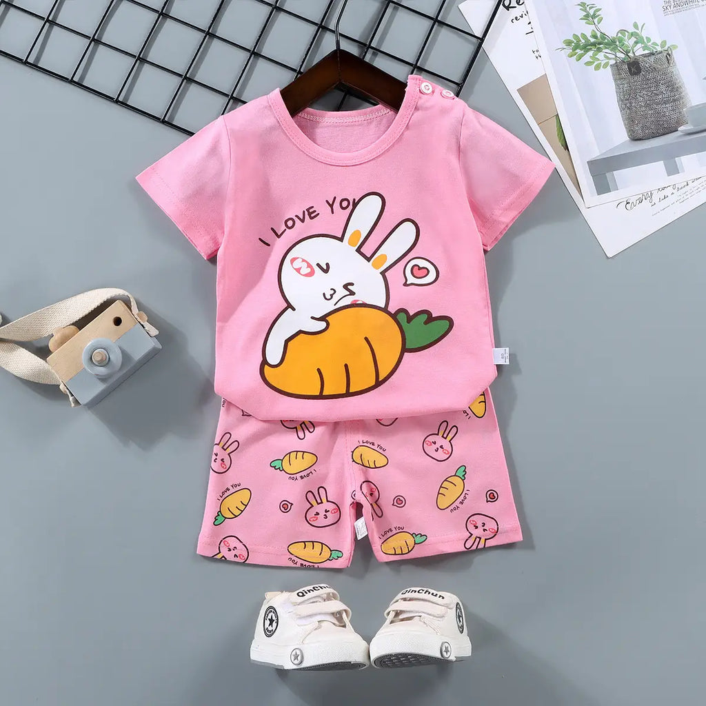 Premium Cotton Toddler Outfit Set
