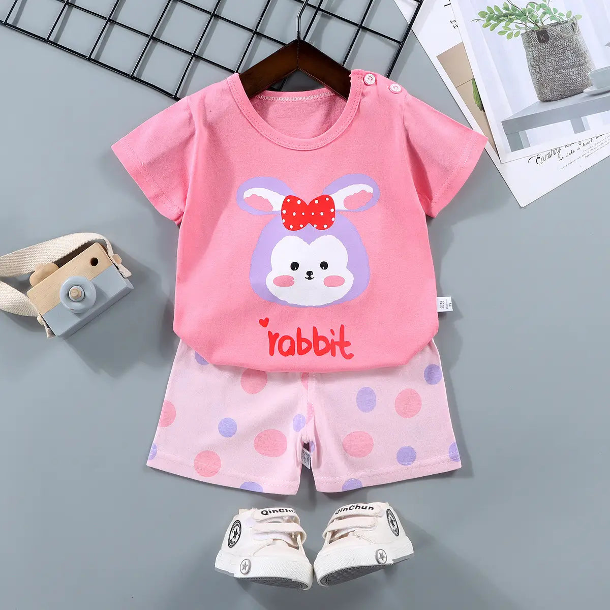 Premium Cotton Toddler Outfit Set