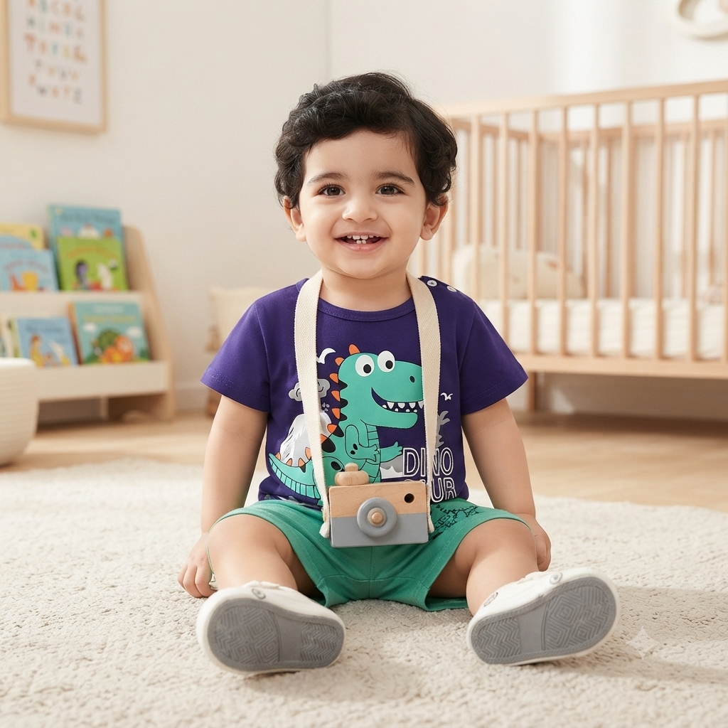 Premium Cotton Toddler Outfit Set