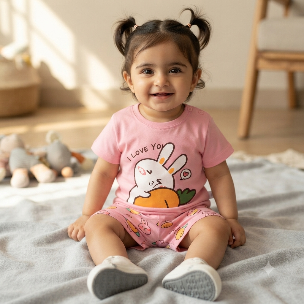 Premium Cotton Toddler Outfit Set