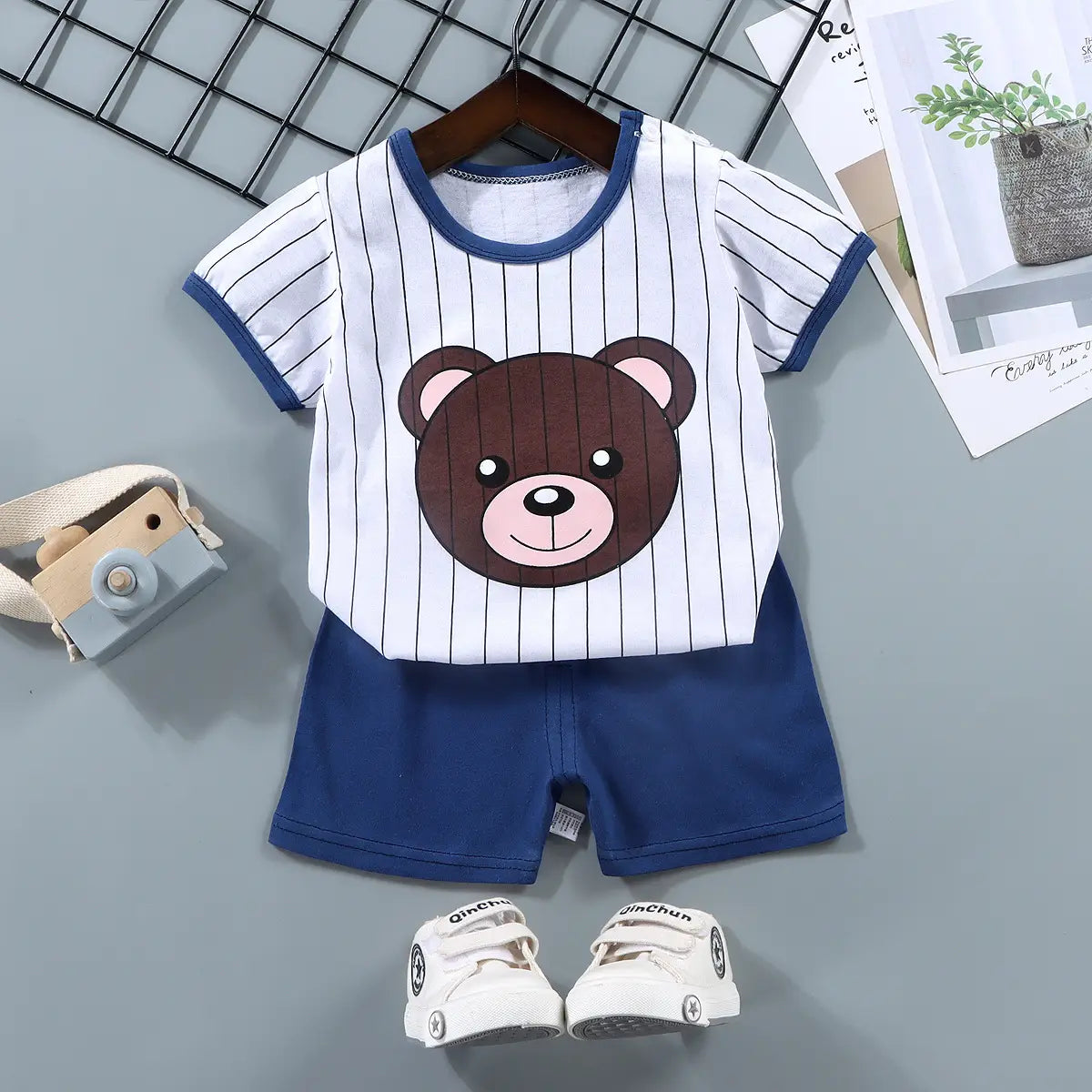 Premium Cotton Toddler Outfit Set