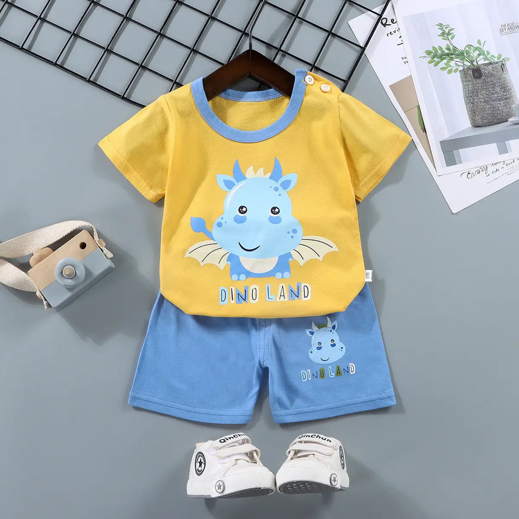 Premium Cotton Toddler Outfit Set