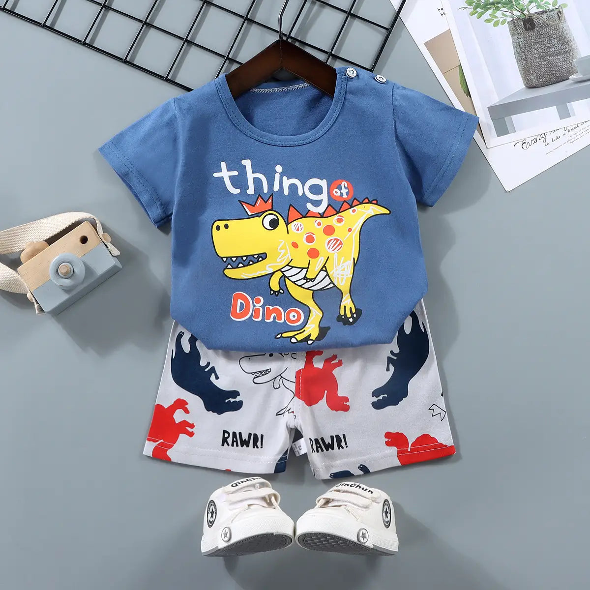 Premium Cotton Toddler Outfit Set