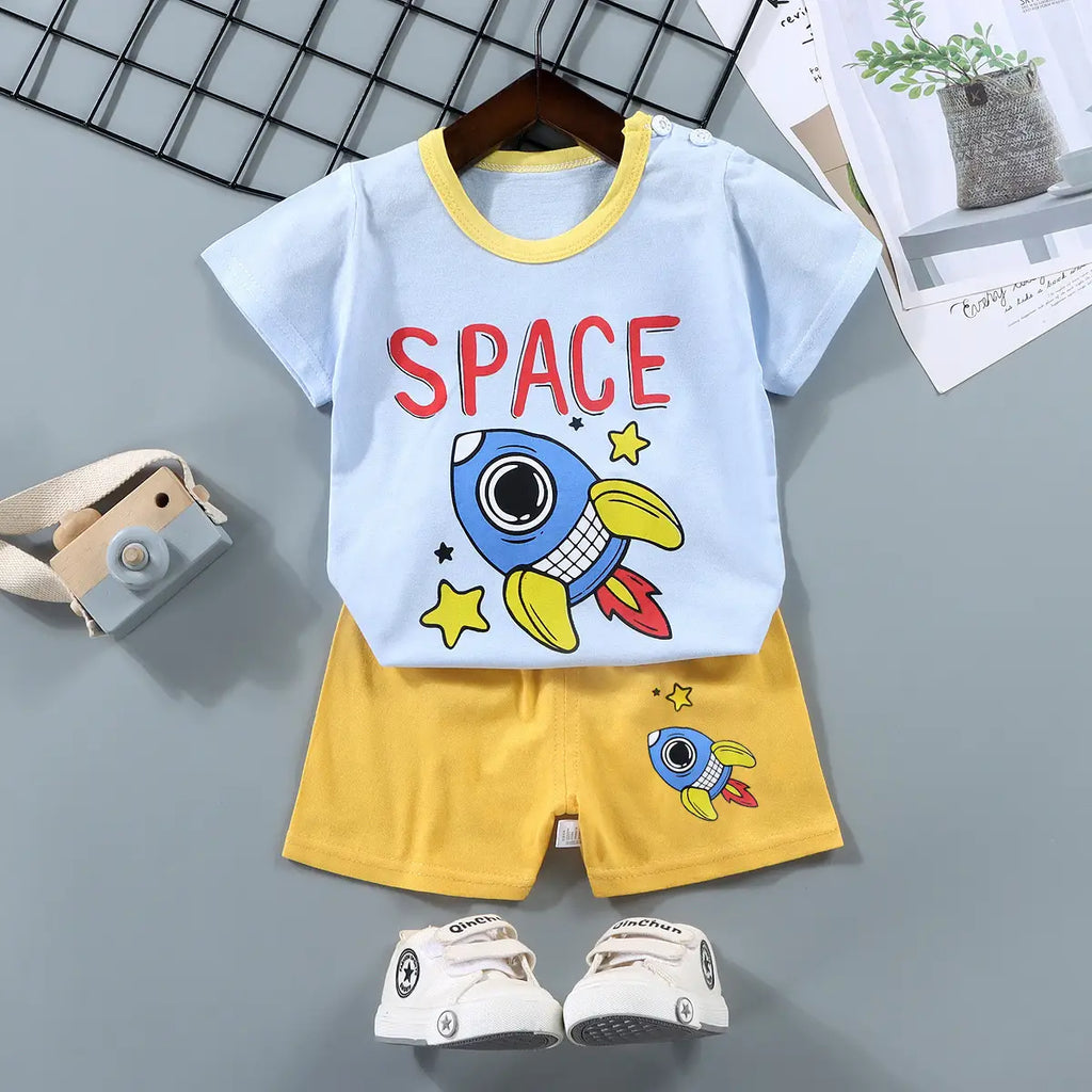 Premium Cotton Toddler Outfit Set